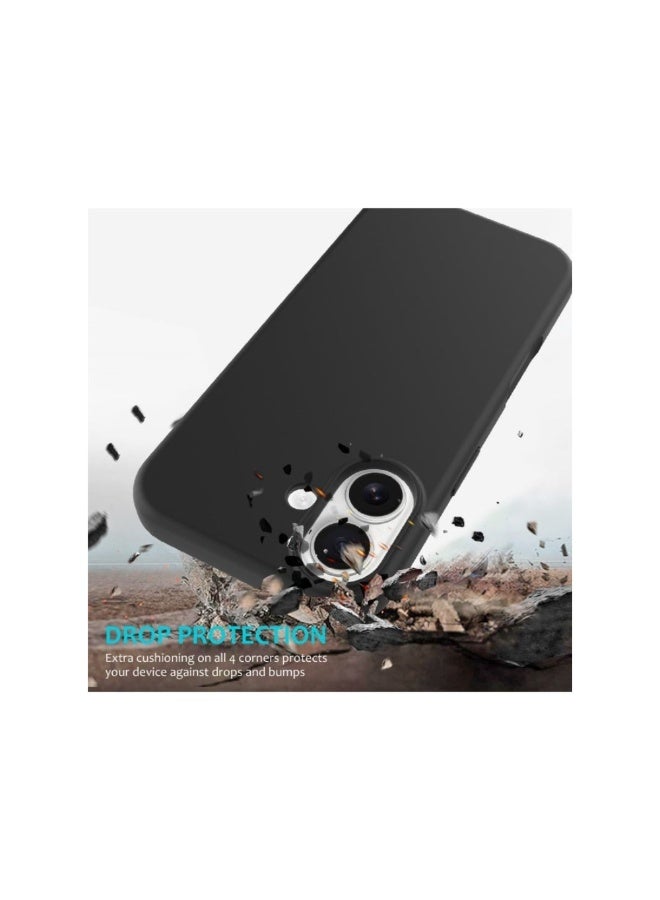 أكاليكس جراب سيليكون ناعم من الجيلي لهاتف آيفون 17، مزود ببطانة داخلية من الألياف الدقيقة، جراب حماية مقاوم للصدمات لهاتف آيفون 17 مقاس 6.3 بوصة - Image 2